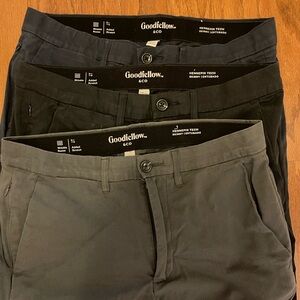 Goodfellow Hennepin Tech Skinny Chinos 32 x 32